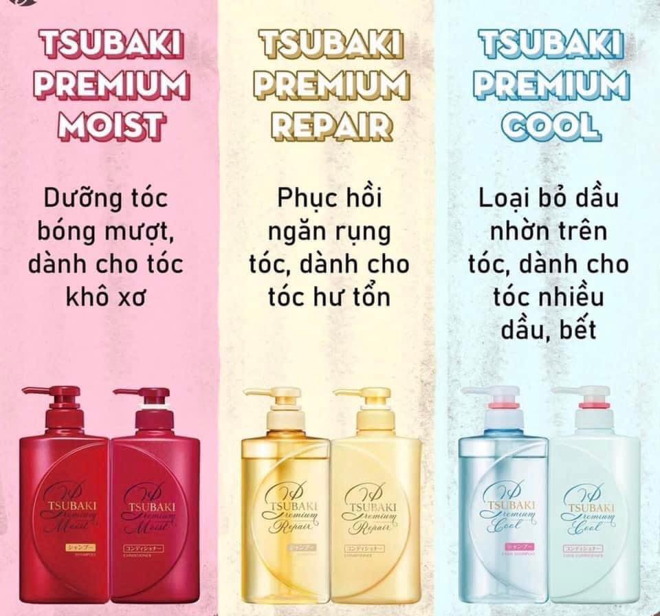 3 loại dầu của hãng Tsubaki đến từ Nhật Bản