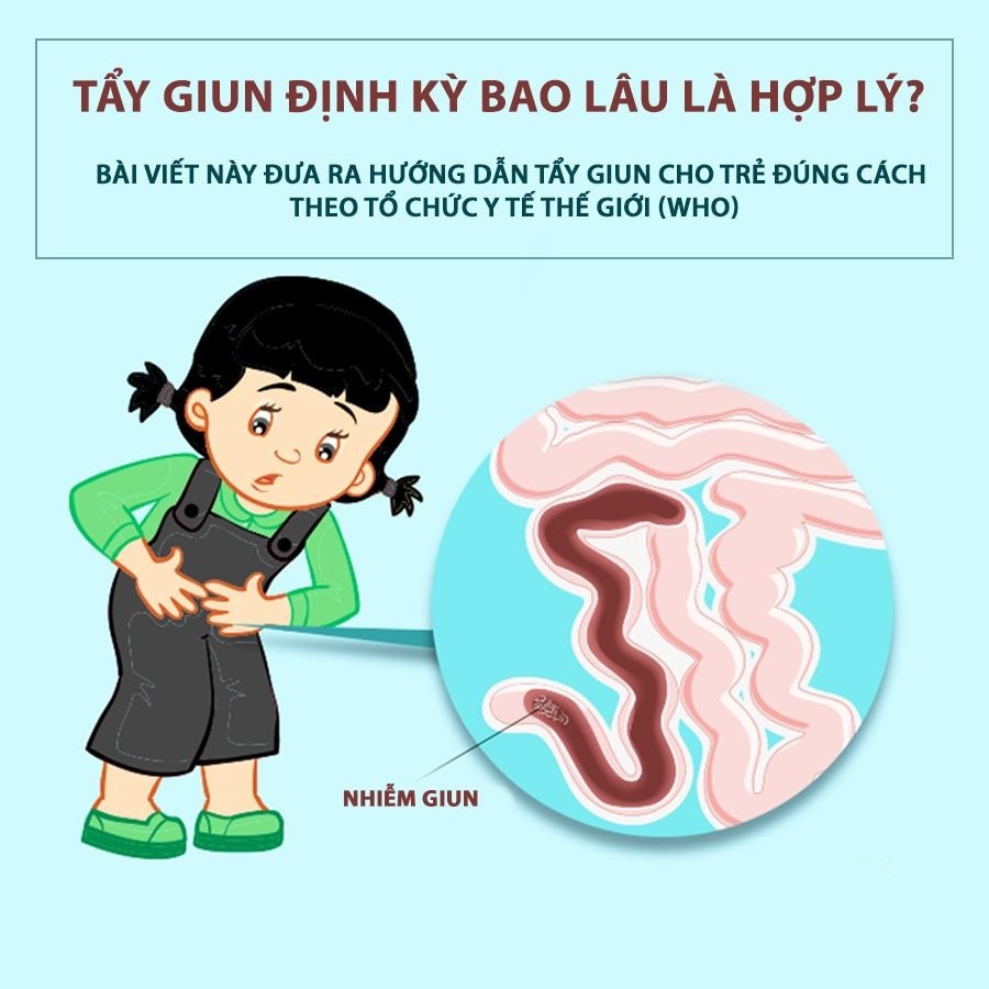 Giúp bạn bảo vệ đường ruột, giảm ngay cơn đau bụng do giun sán