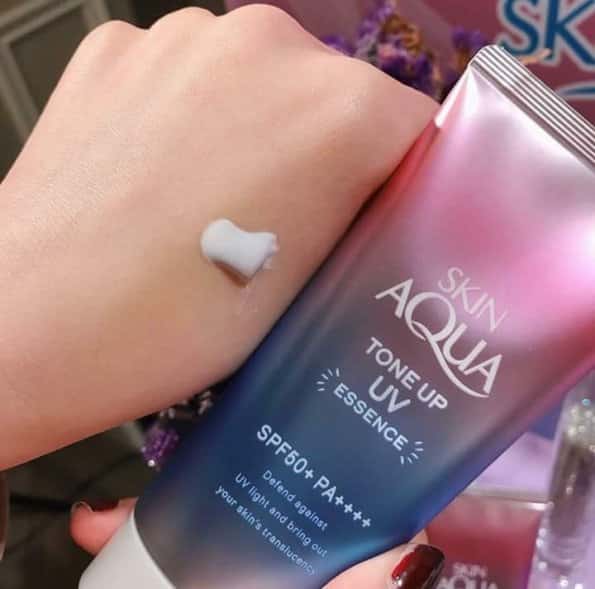 Kem chống nắng Skin Aqua Tone Up mang đến hiệu quả nâng tông da mỹ mãn